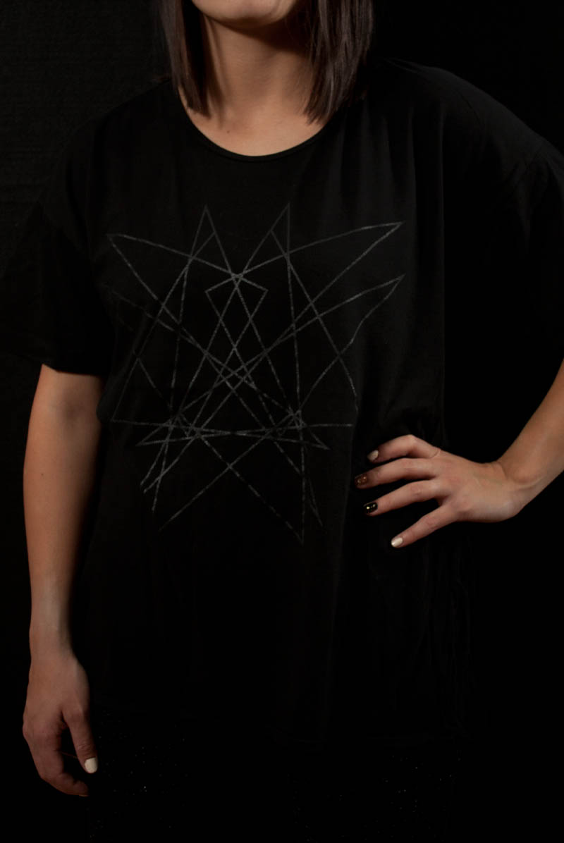 The Symbol (Gloss Black) Oversized Shirt